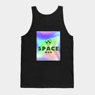 Space Man Alien Tank Top